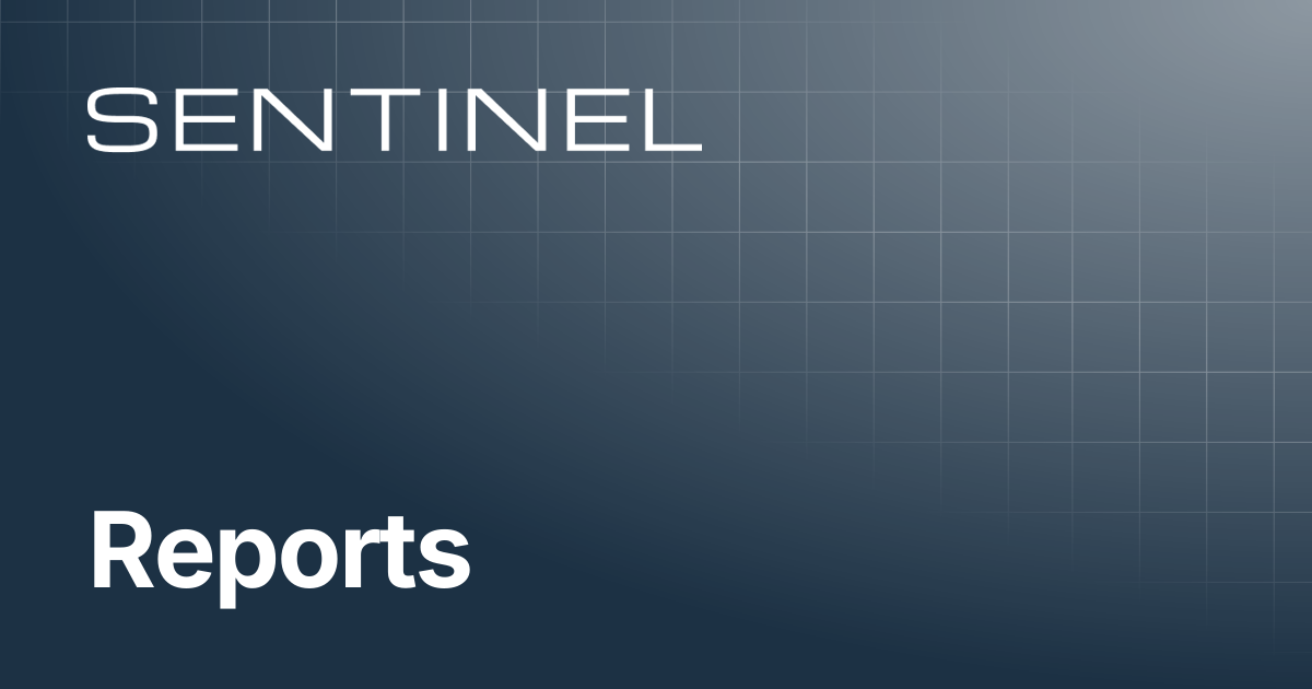 Reports | Sentinel Help Center
